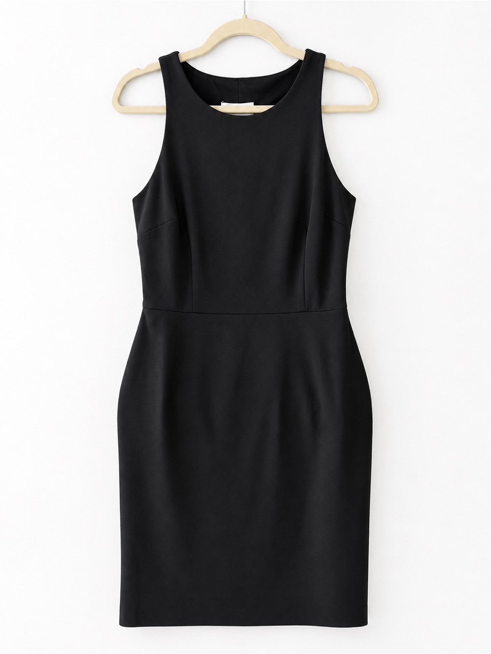 Calvin Klein Black Midi Sheath Dress